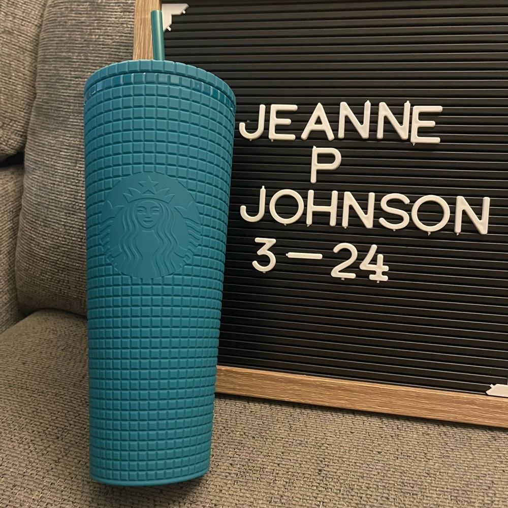 Starbucks grid tumbler